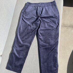 Navy Corduroy Women's Pants
